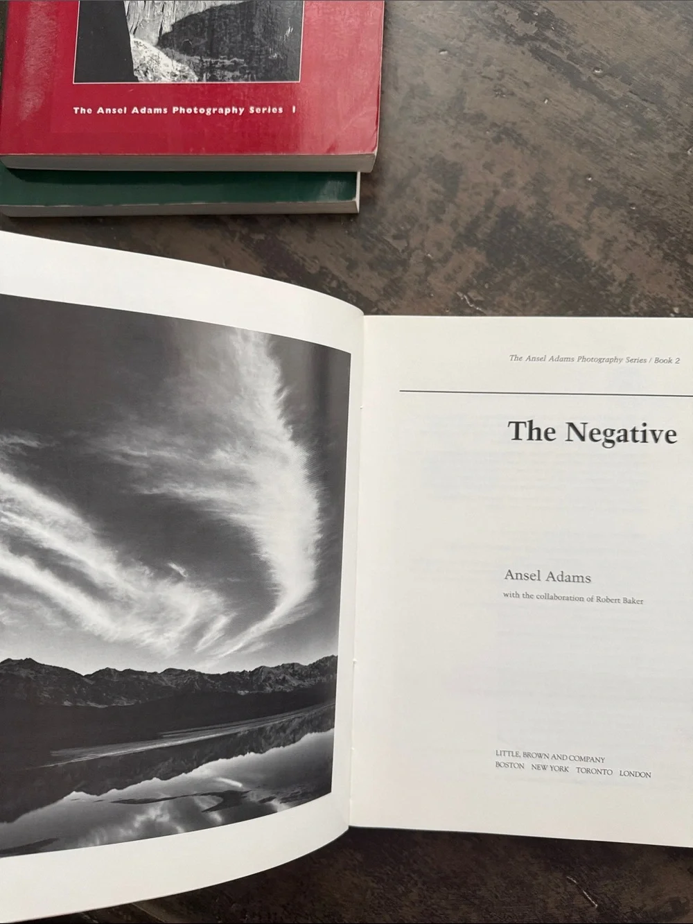 The Ansel Adams Photography Series 1, 2, 3 The Camera, The Negative, The Print